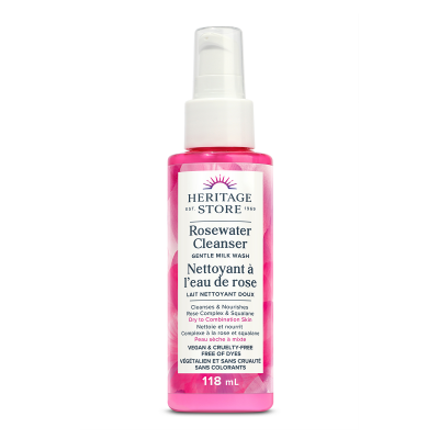 Heritage Store Rosewater Cleanser 118ml