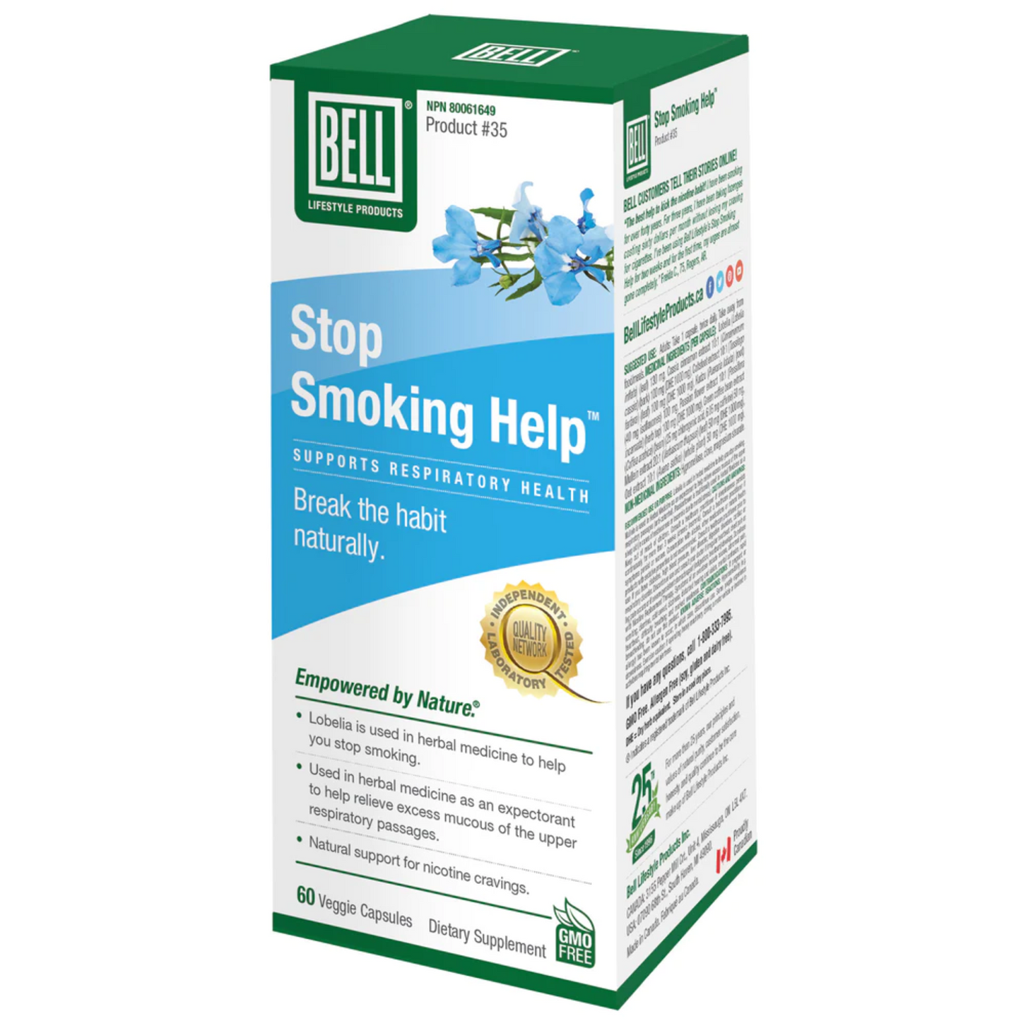 Bell Stop Smoking Help 60 Capsules