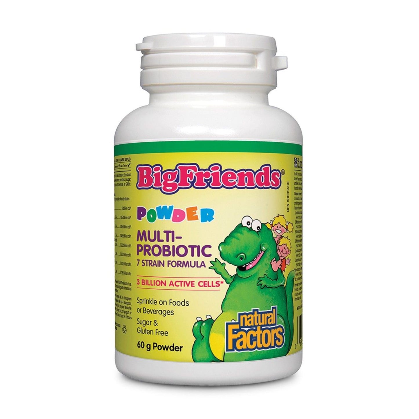 Natural Factors Big Friends Multi-Probiotic Powder 60g