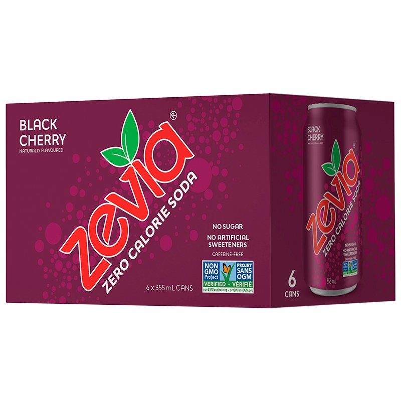 Zevia Black Cherry 6 pack