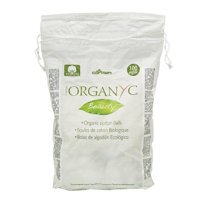OrganyC Beauty Organic Cotton Balls 100 Balls
