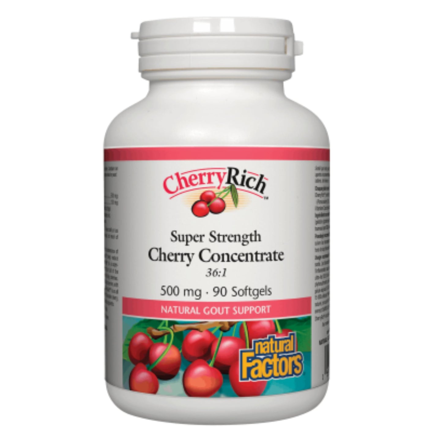 Natural Factors Cherry Concentrate 90 Softgels