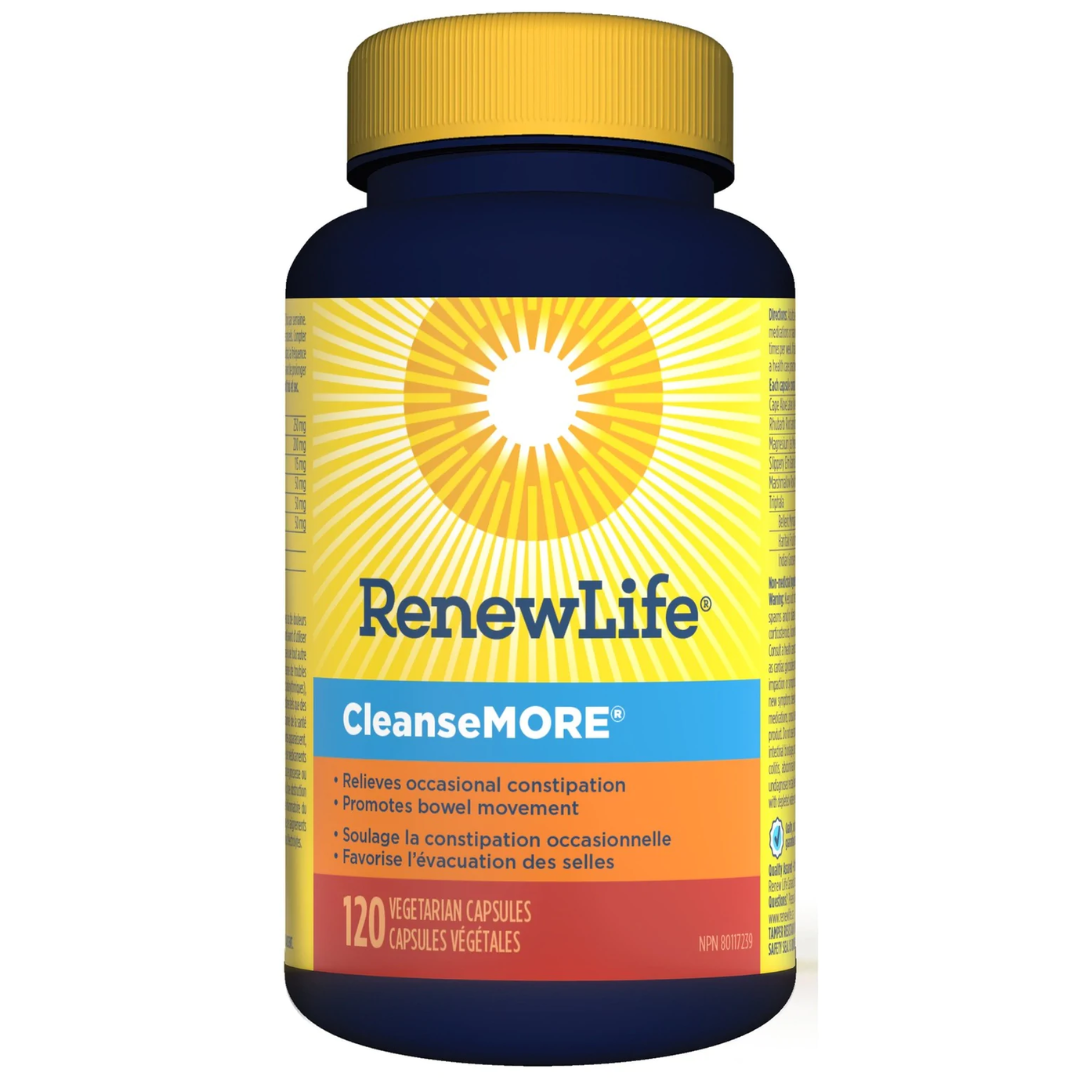 Renew Life CleanseMore 120 Veg Capsules