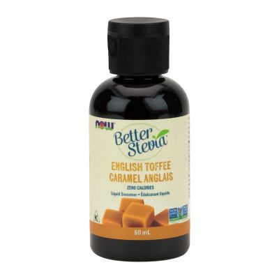 Now Better Stevia English Toffee 60ml