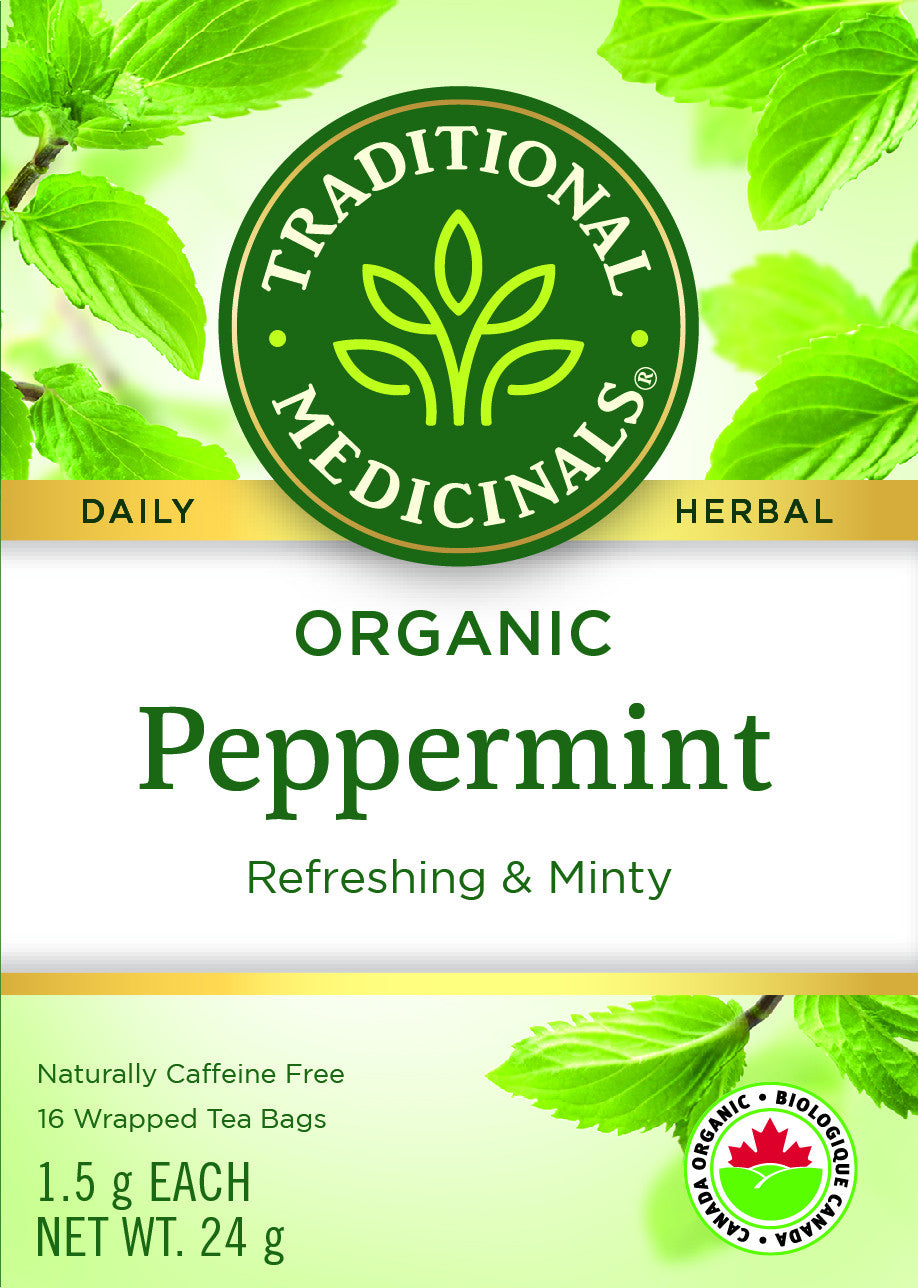 Traditional Medicinals Organic Peppermint 16 Tea Bags