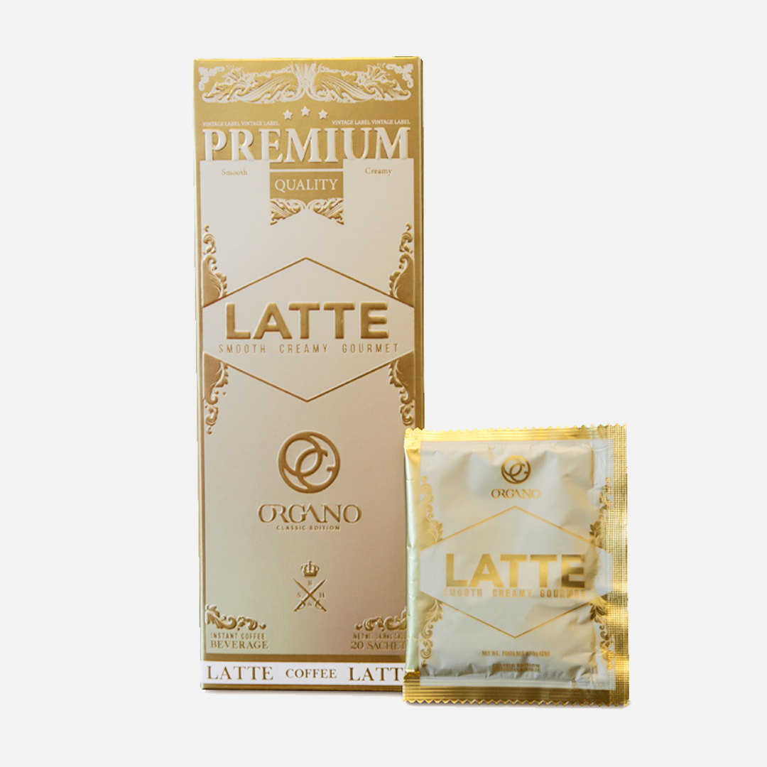 Organo Latte Instant Coffee 20 Sachets