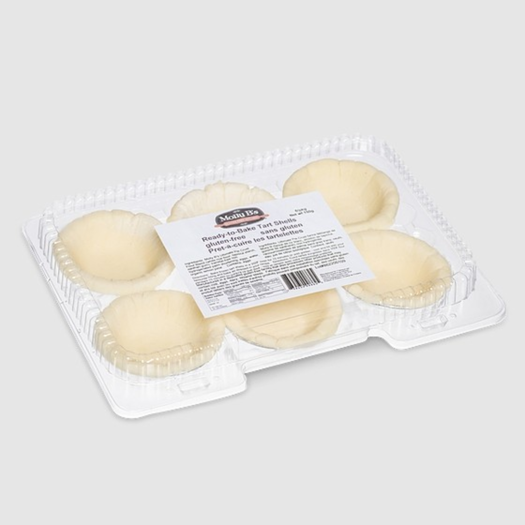 Molly B's Gluten Free Tart Shells (6) Frozen