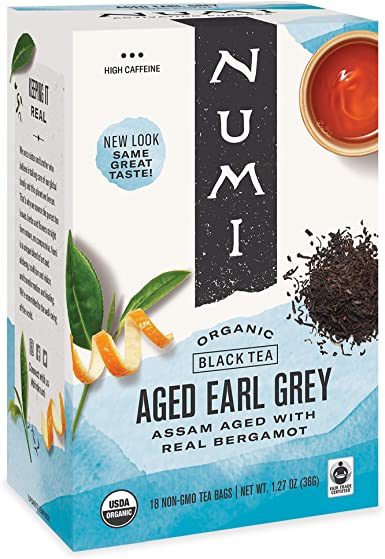 Numi Aged Earl Grey Organic 18 Tea Bags