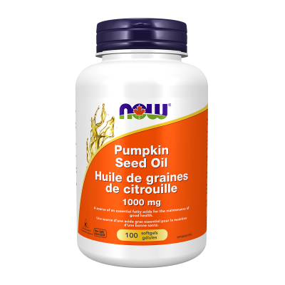 Now Pumpkin Seed Oil 100 Soft Gels