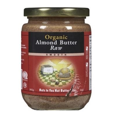 Nuts To You Organic Raw Smooth Almond 365g