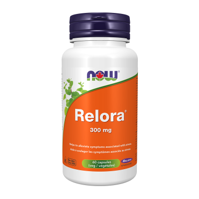Now Relora 300mg 60 Veggie Capsules