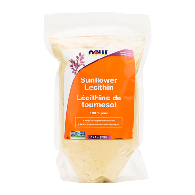 Now Sunflower Lecithin Powder 454g