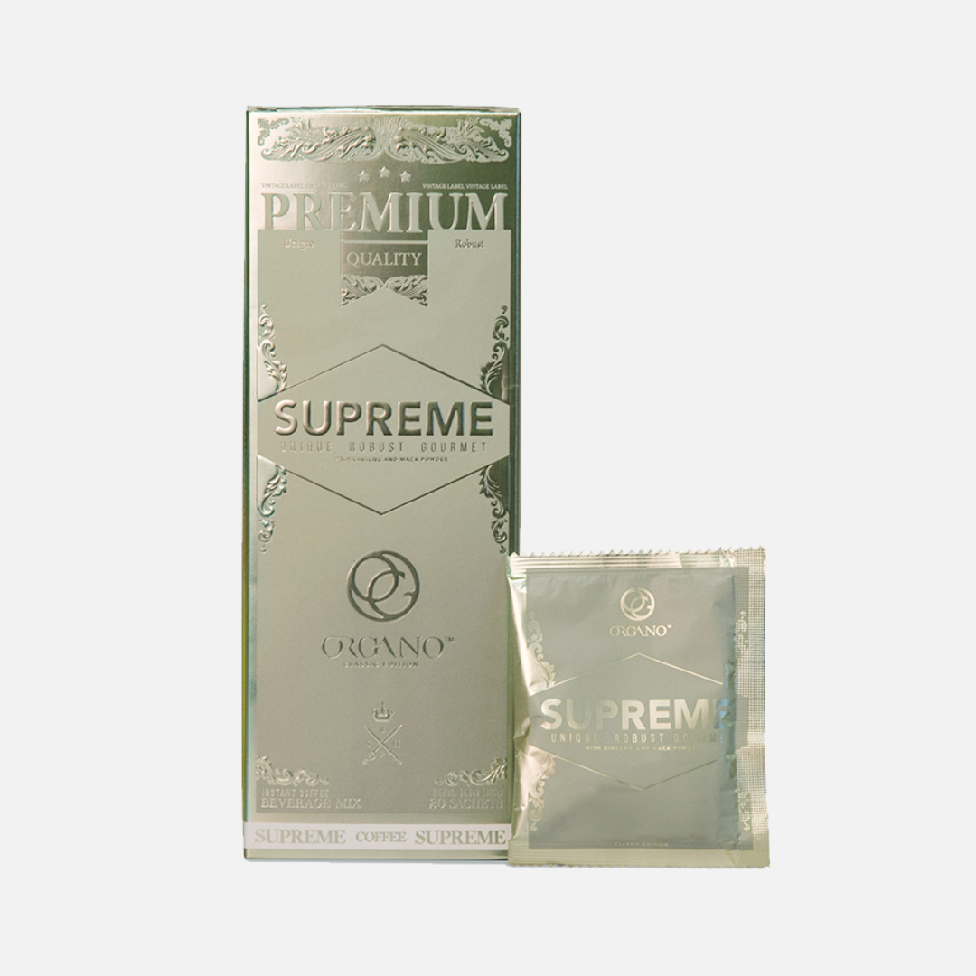 Organo Supreme Instant Coffee 20 Sachets