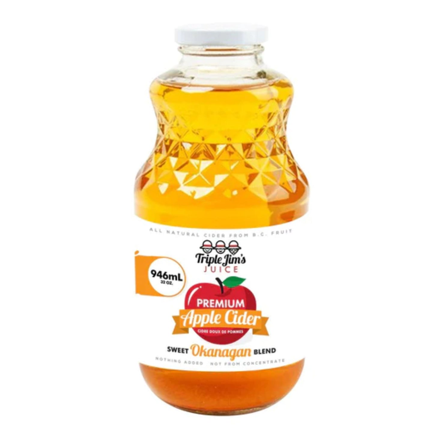 Triple Jim's Premium Apple Cider 946ml