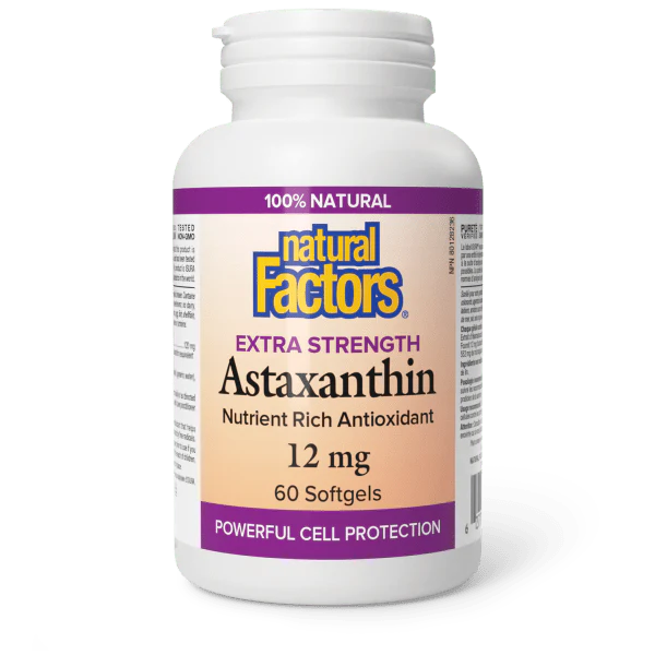 Natural Factors Astaxanthin 12 mg 60softgels