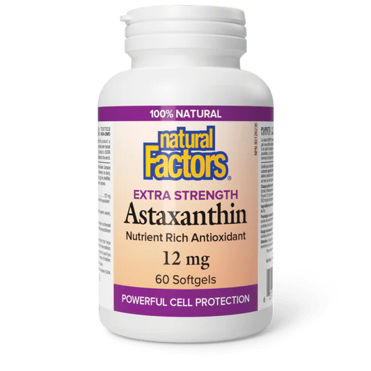 Natural Factors Astaxanthin 12 mg 60softgels