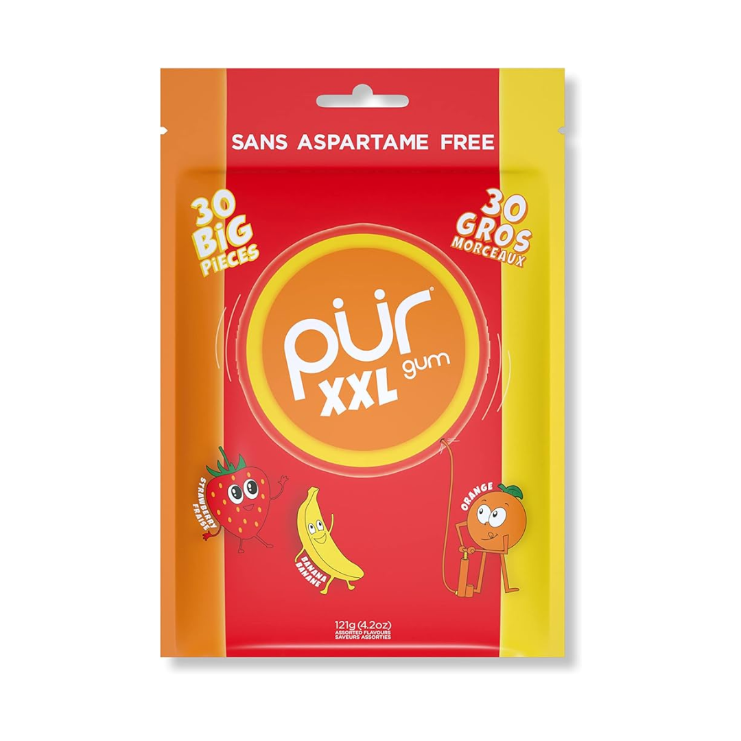 Pur Gum Fruit Jumbo 20 Pieces