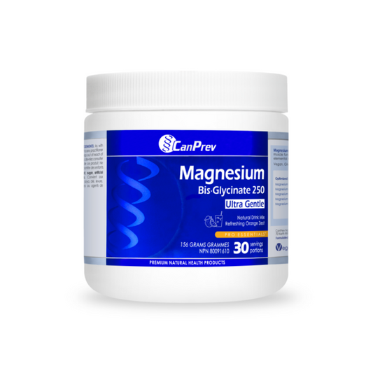 CanPrev Magnesium BisGlycinate Orange Zest 156g