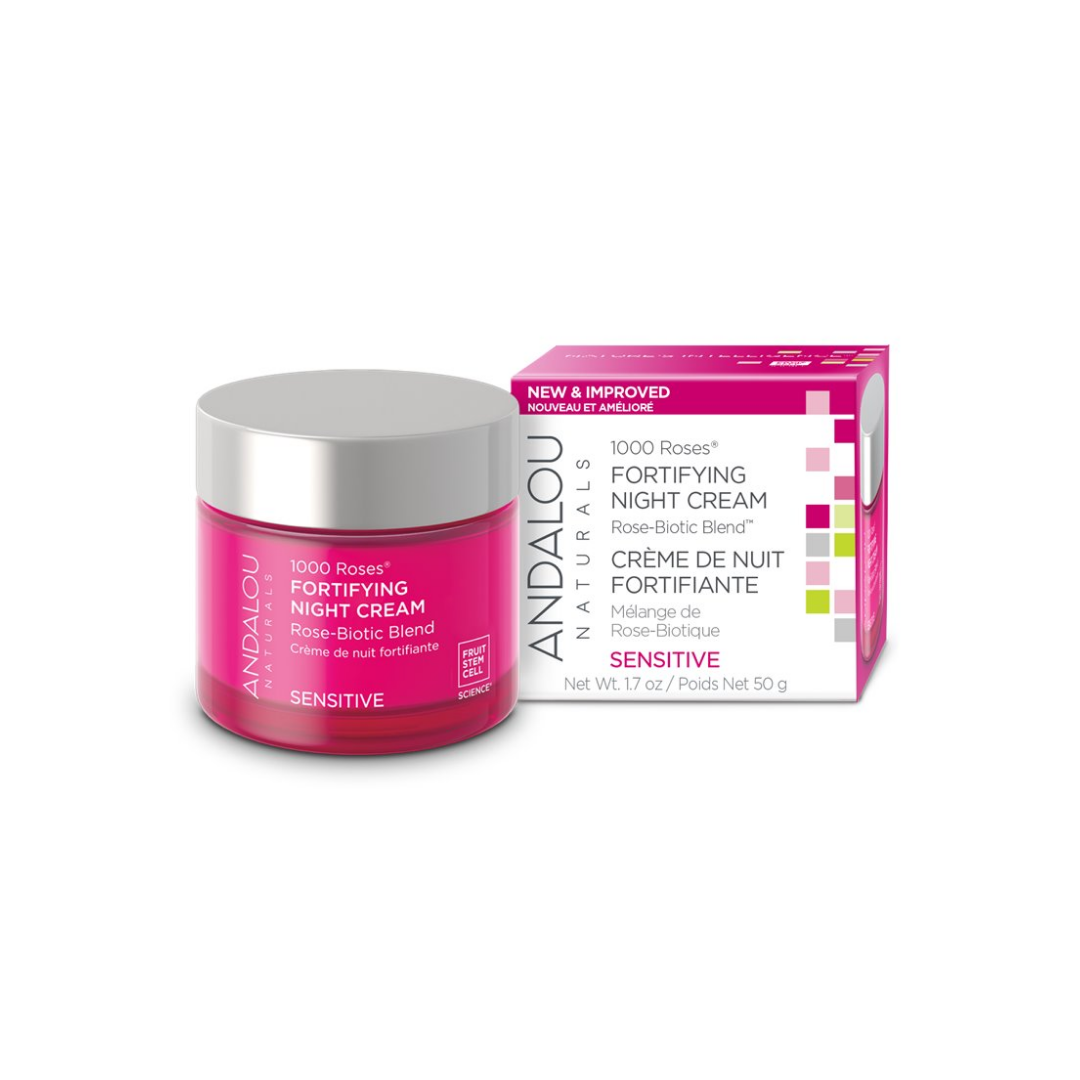 Andalou 1000 Roses Fortifying Night Cream 50g