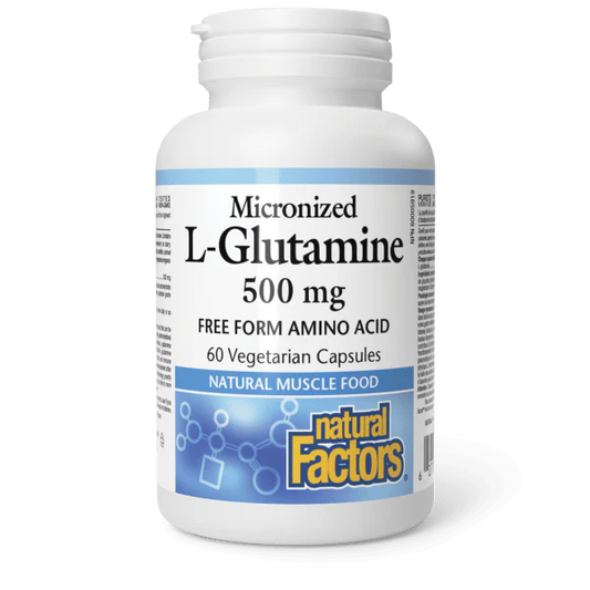 Natural Factors L-Glutamine 1000mg 60cap