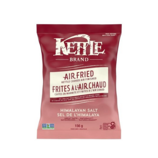 Kettle Air Fried Himalayan Salt Chips 156G