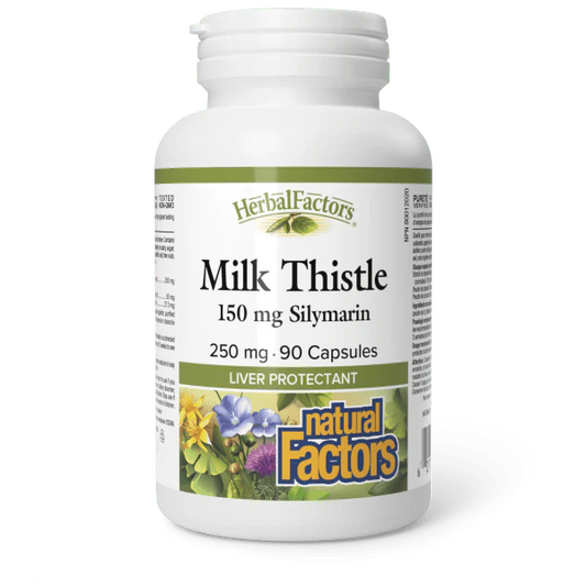 Natural Factors Milk Thistle 90 Capsules