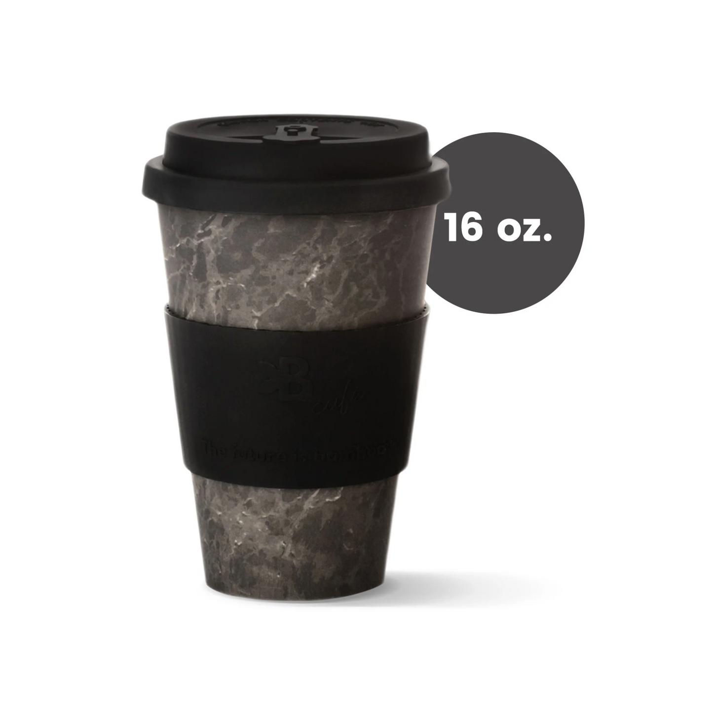 The Future is Bamboo Fiber Cup Onyx Marble