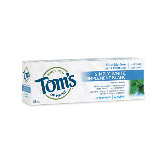 Tom's of Maine Simply White Toothpaste 85ml