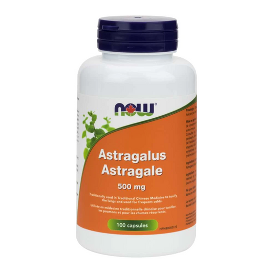 Now Astragalus 500mg 100 Capsules