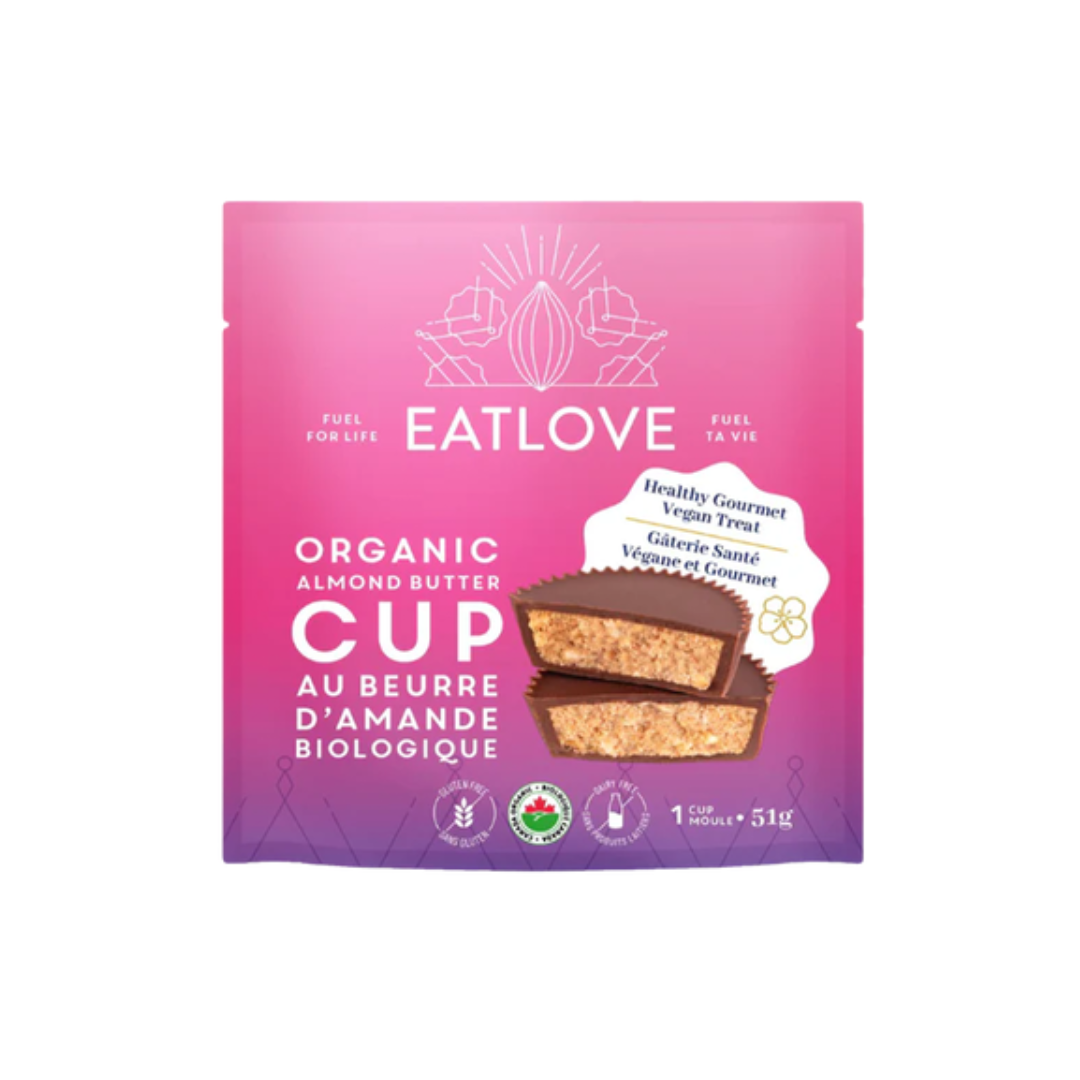 EatLove Almond Butter Cup Organic 51g