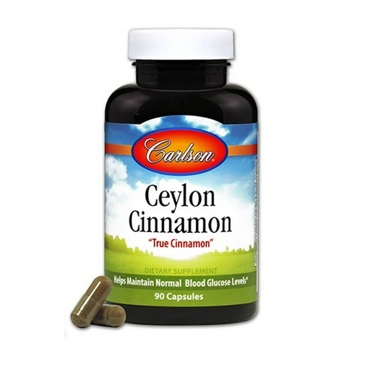 Carlson Ceylon Cinnamon 500mg 90 Capsules