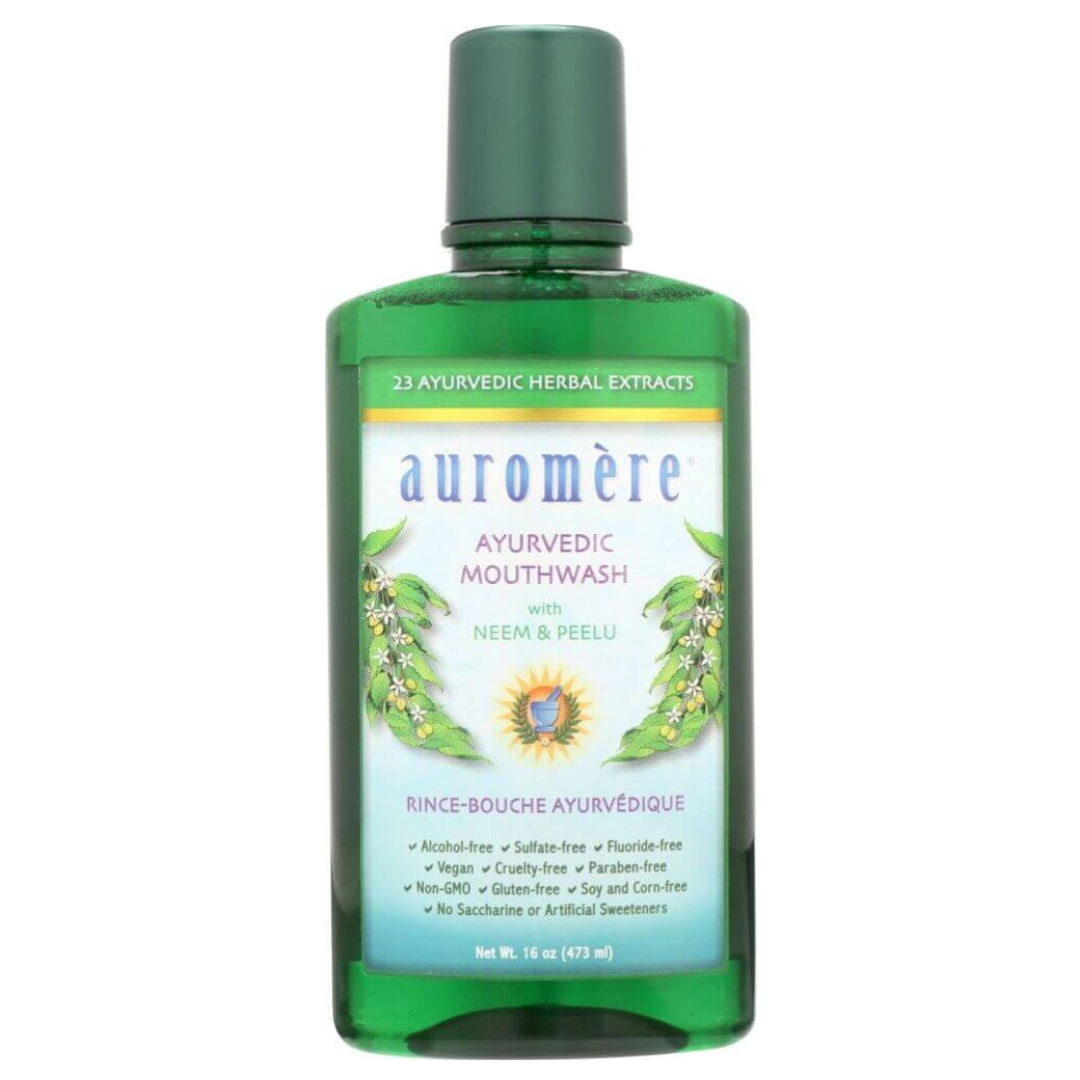 Auromere Ayurvedic Mouthwash w/Neem 473ml