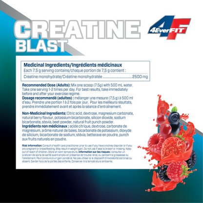 4 EverFit Creatine Blast Berry Burst 300G