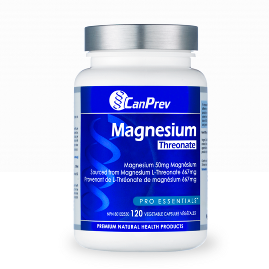 Canprev Magnesium L-Threonate 120 Veg Capsules