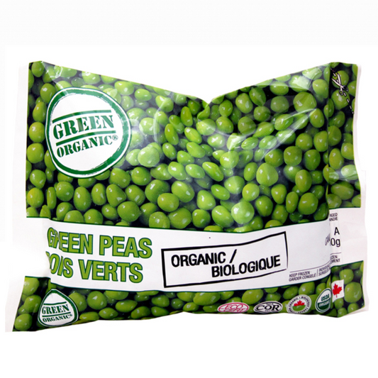 Green Organic Peas 500g (Frozen)