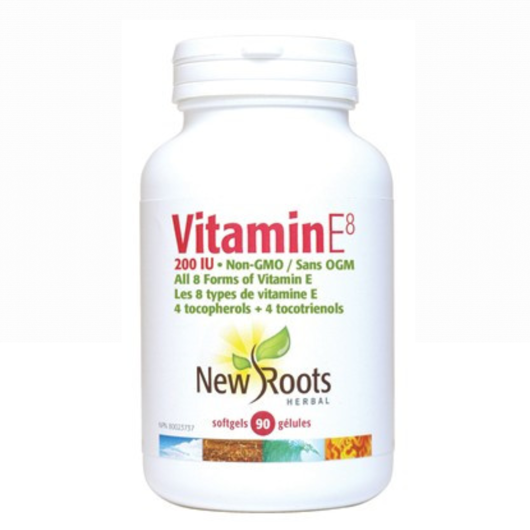 New Roots Vitamin E8 200iu 90 softgels