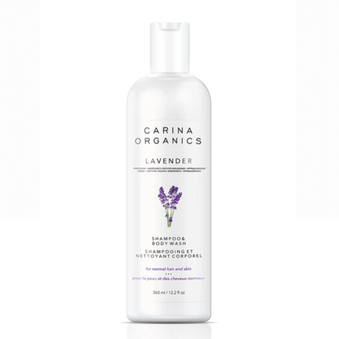 Carina Organics Lavender Shampoo & Wash 360ml