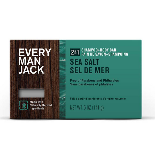 Every Man Jack Shampoo & Body Care Sea Salt 141g