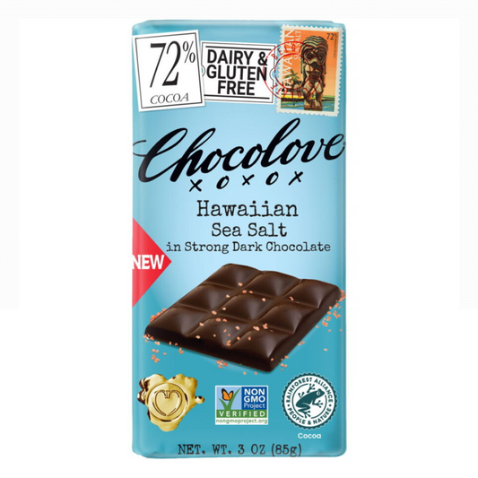 Chocolove Hawaiian Sea Salt Bar 85g