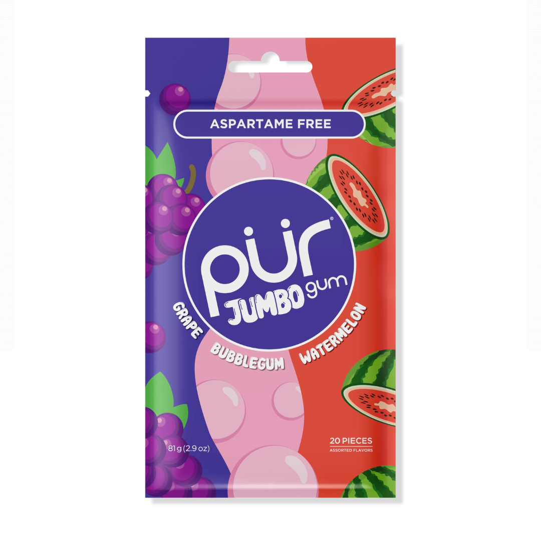 Pur Gum Fruit Jumbo 20 Pieces