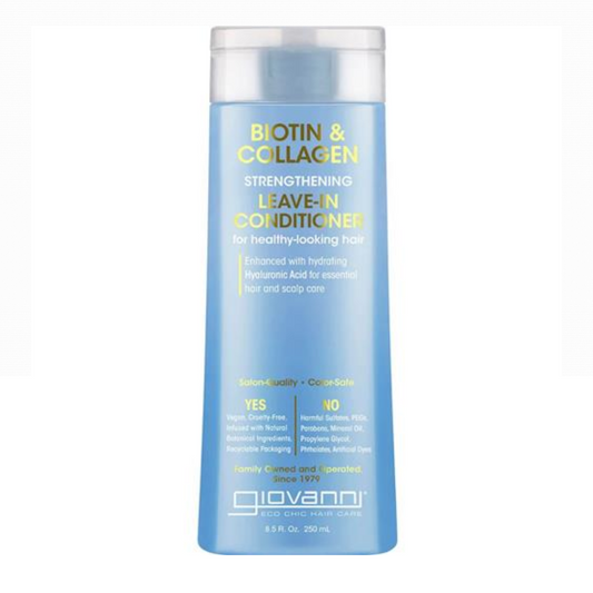 Giovanni Biotin & Collagen Strengthening Leave-in Conditioner 250ml