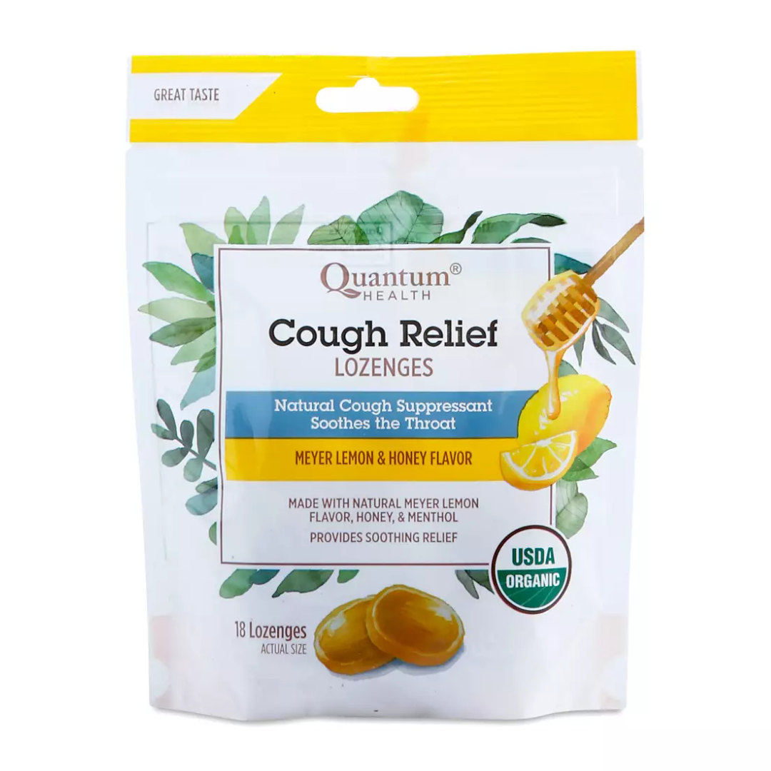 Quantum Organic Meyer Lemon 18 Lozenges