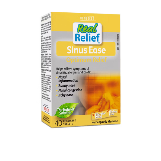 Homeocan Real Relief Sinus 40 Chew Tabs