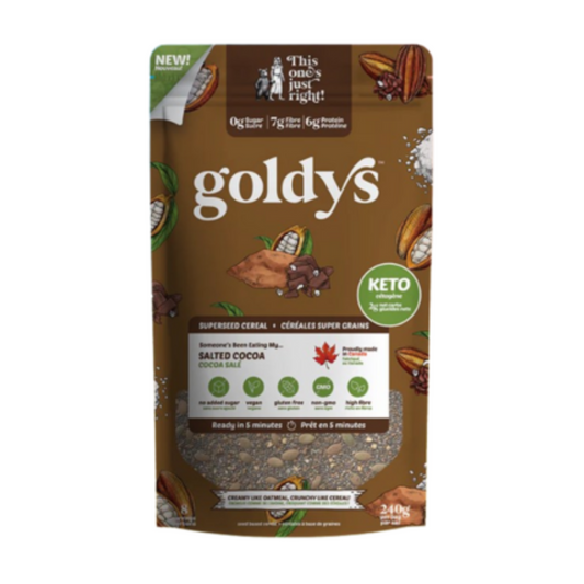 Goldys Superseed Cereal Salted Cocoa 240g