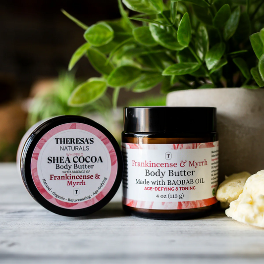 Theresa's Naturals Frankincense Myrrh Body Butter 4oz