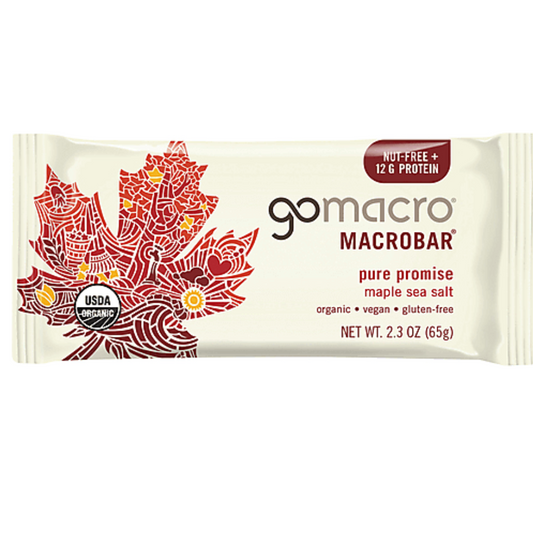 GoMacro Maple Sea Salt Bar 65g