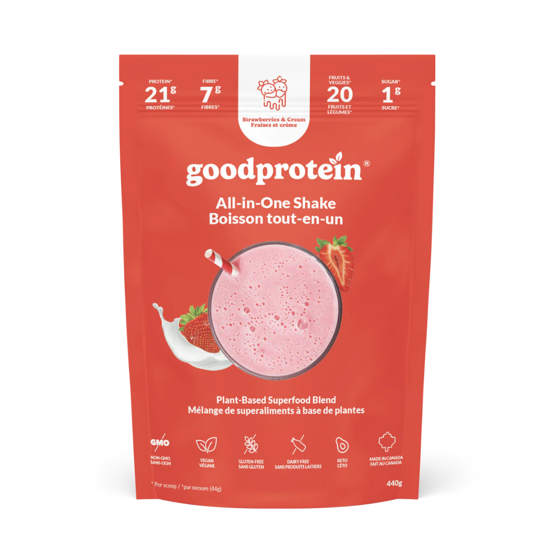 Good Protein All-in-One Shake Strawberry & Cream 440 gr