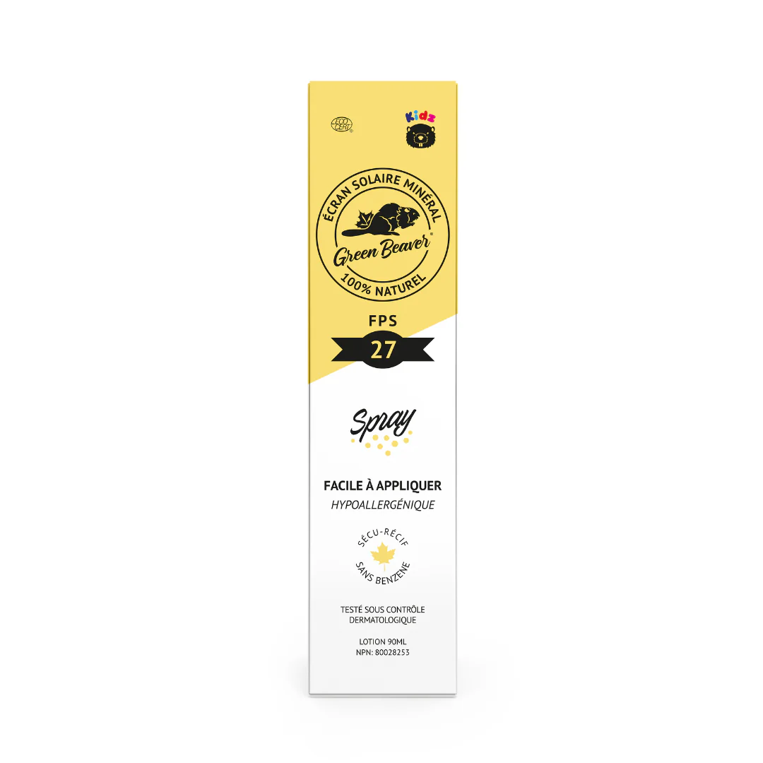Green Beaver SPF 27 Kids Spray Sunscreen 90ml