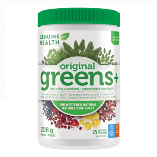 Genuine Health Greens + Original 208g (25 Servings)