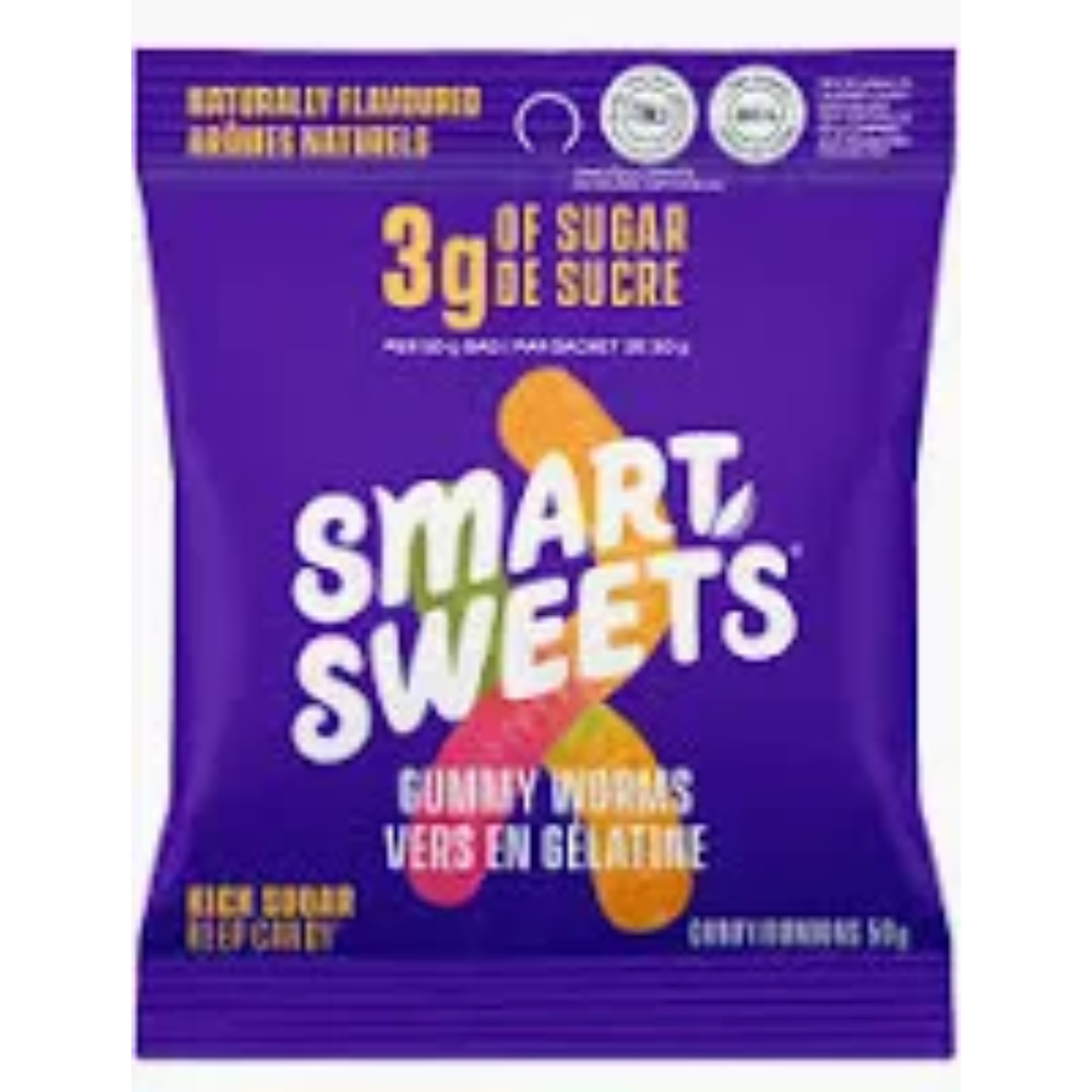 Smart Sweets Sweet Worms 50g